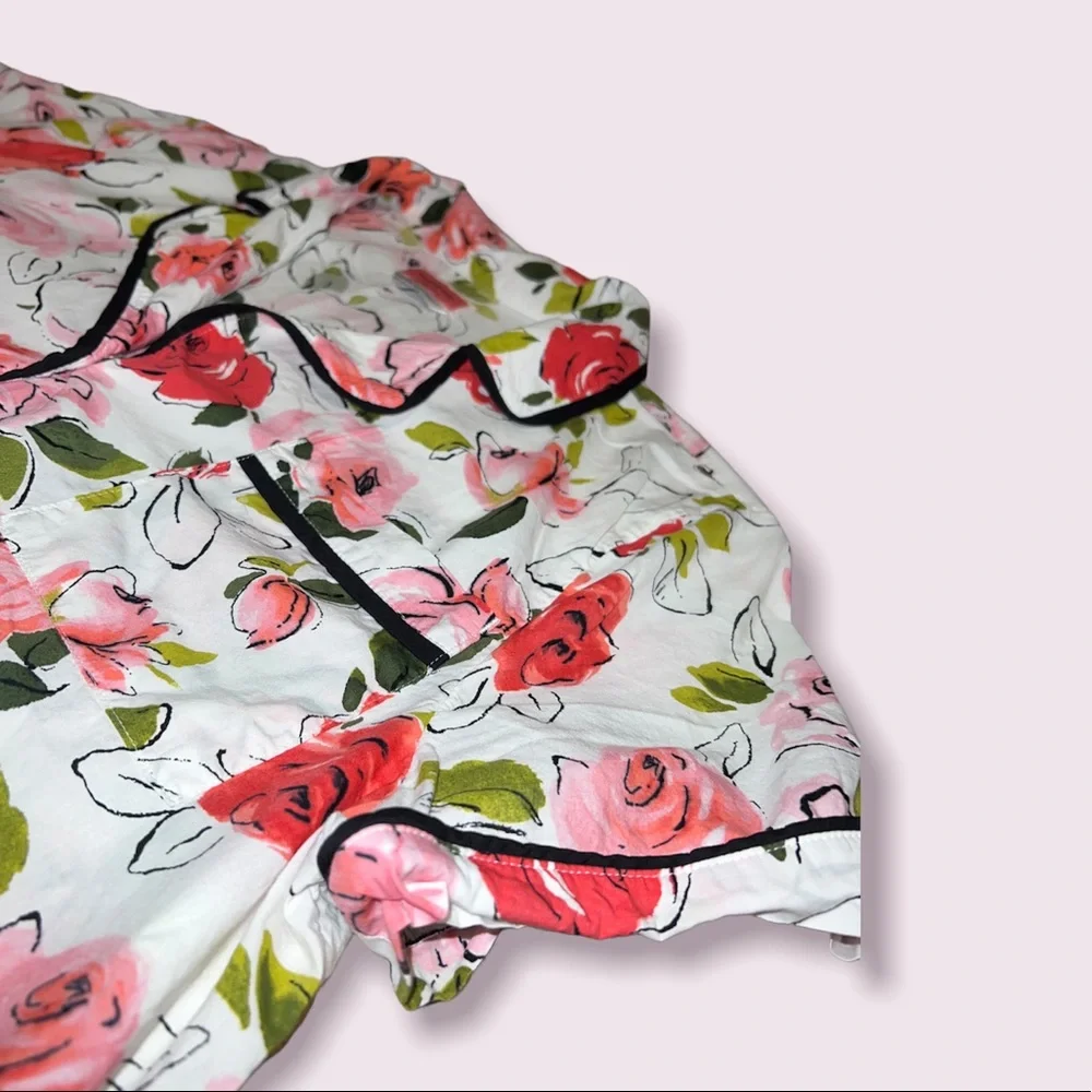 Kate Spade Roses Pijama Top - Picture 7 of 7